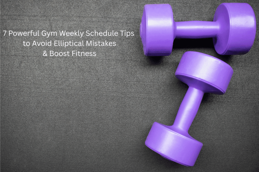 Gym Weekly Schedule