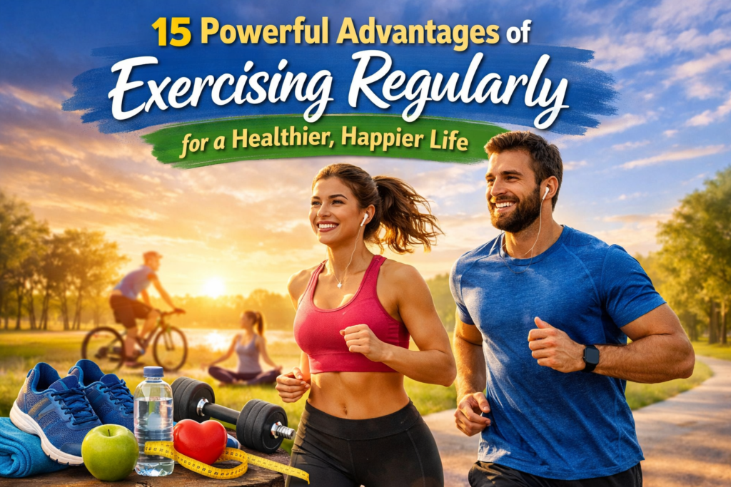 advantages of exercising regularly